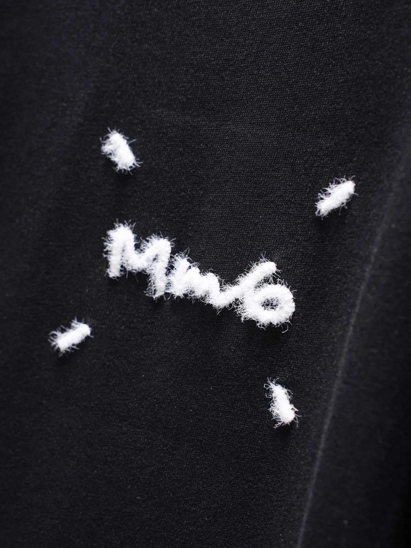 MAISON MARGIELA MM 6 T ， ， ， ， ：Black White Size：S-XL